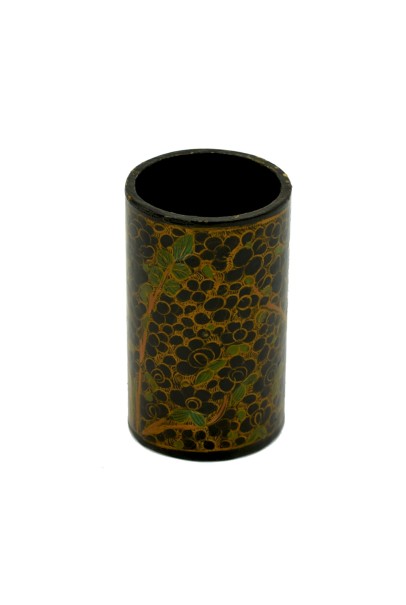 Paper Mache Floral Pen Holder Paper Mache Floral Pen Holder
